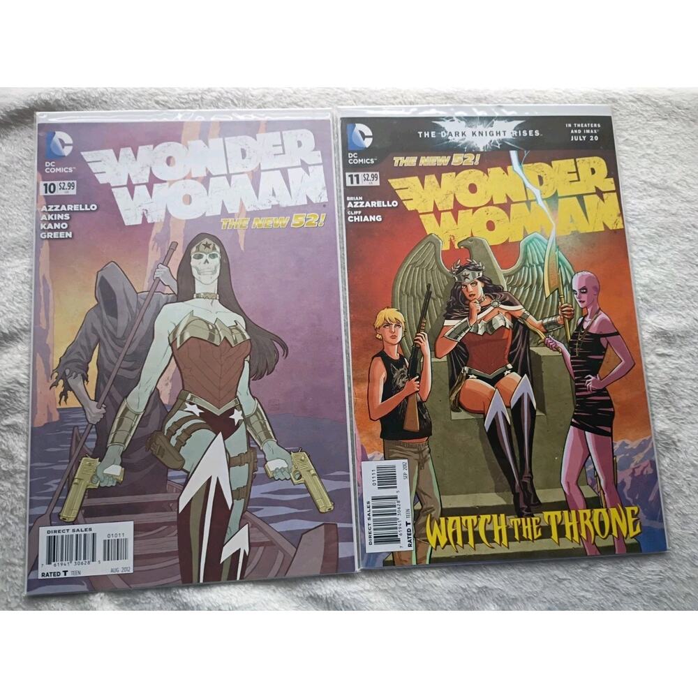 DC New 52 Wonder Woman #0-26 + 23.1-23.2 Azzarello Chiang Lot Of 28 VF To NM - Picture 7 of 16